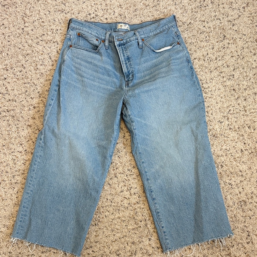 Madewell perfect vintage wide leg crop